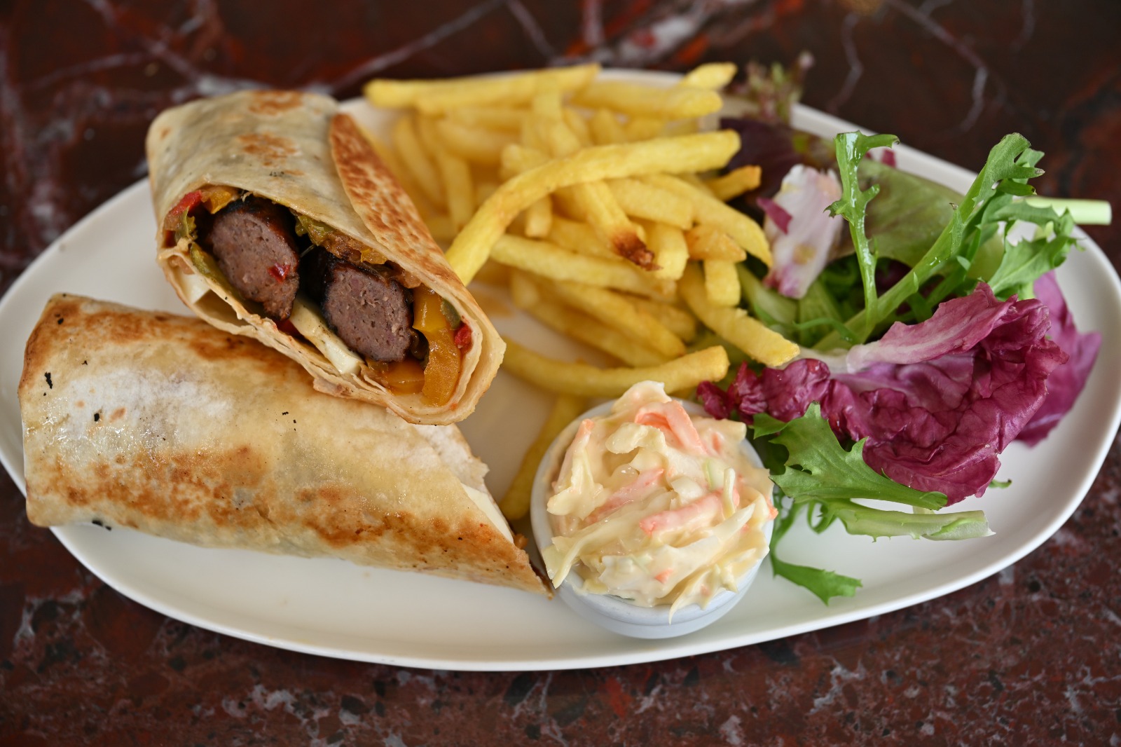 Hellimli Köfteli Dürüm ( 120 gr Dana )