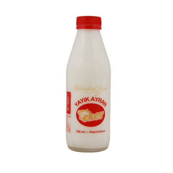 Eker Cam Şişe Yayık Ayran (33 ml.)