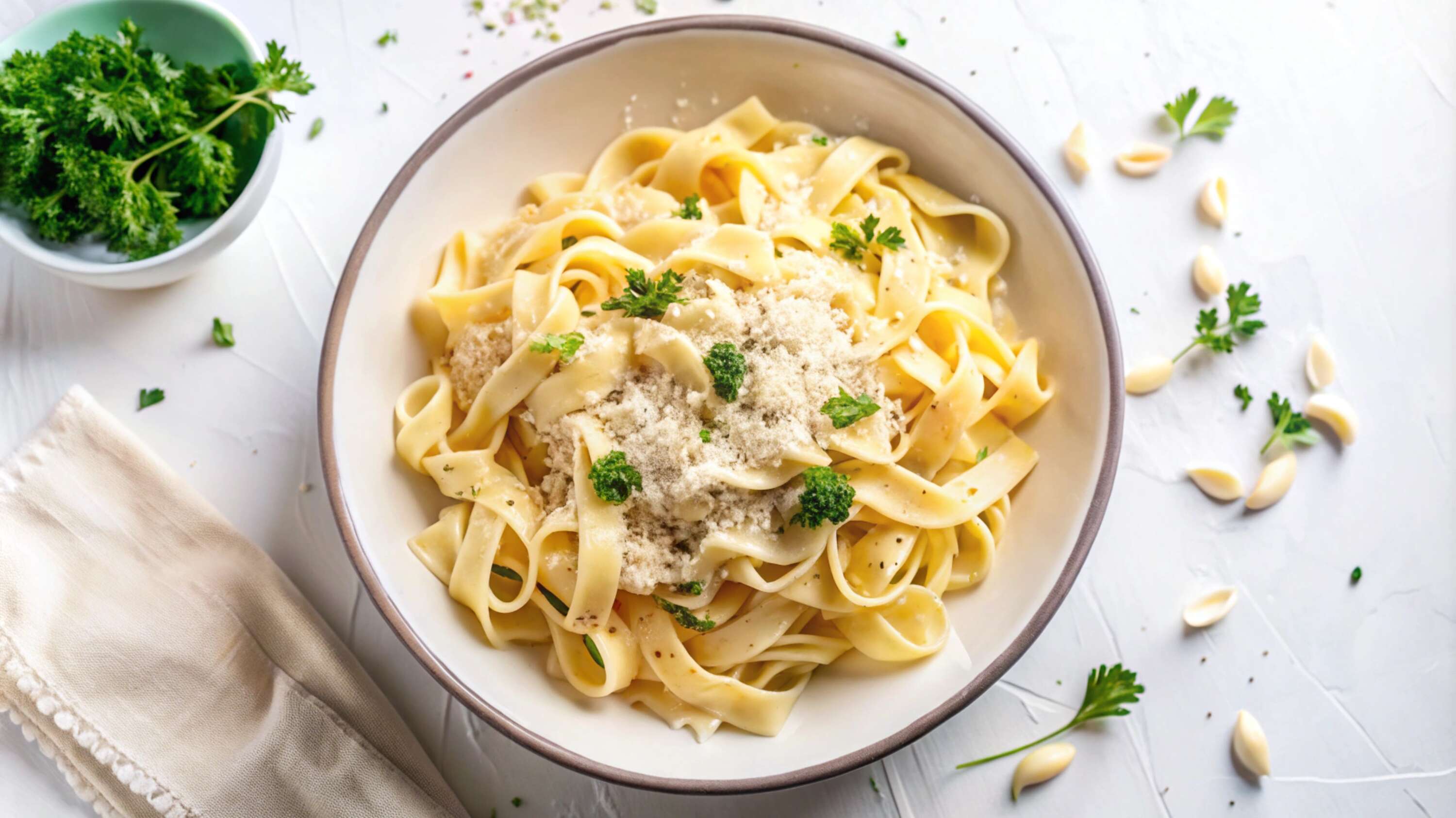 FETTUCCINE ALFREDO