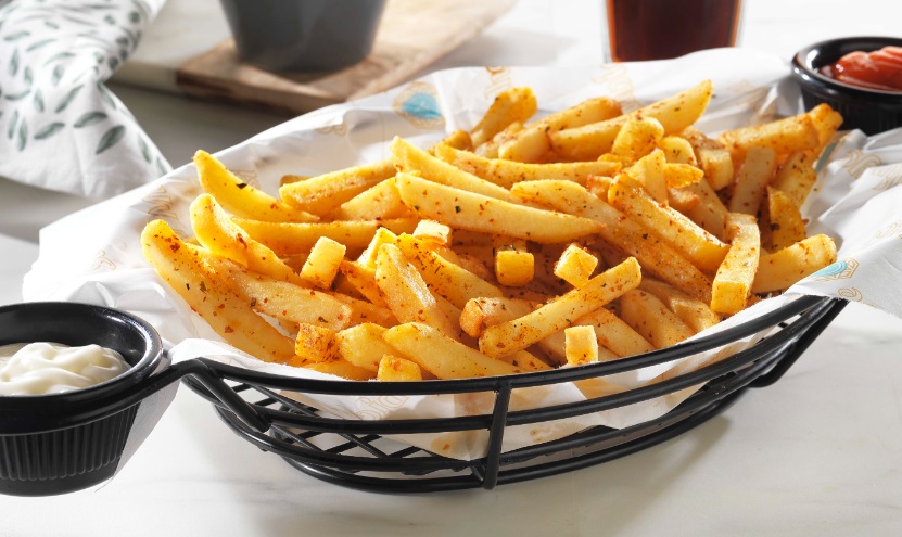 Kajun Baharatlı Patates Kızartması