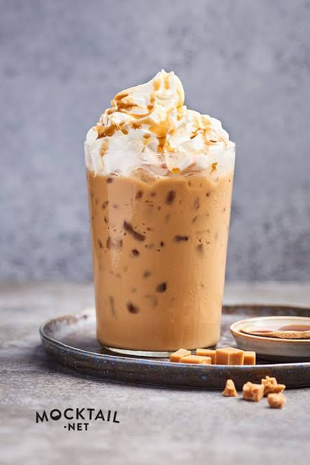 Ice White Caramel Latte