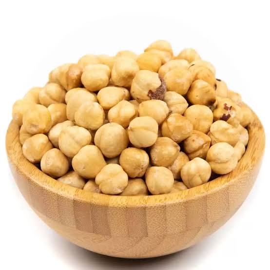 Roasted hazelnuts