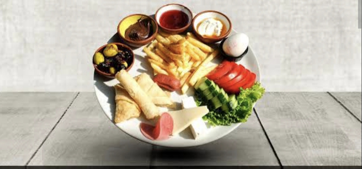 Turkish breakfast plate