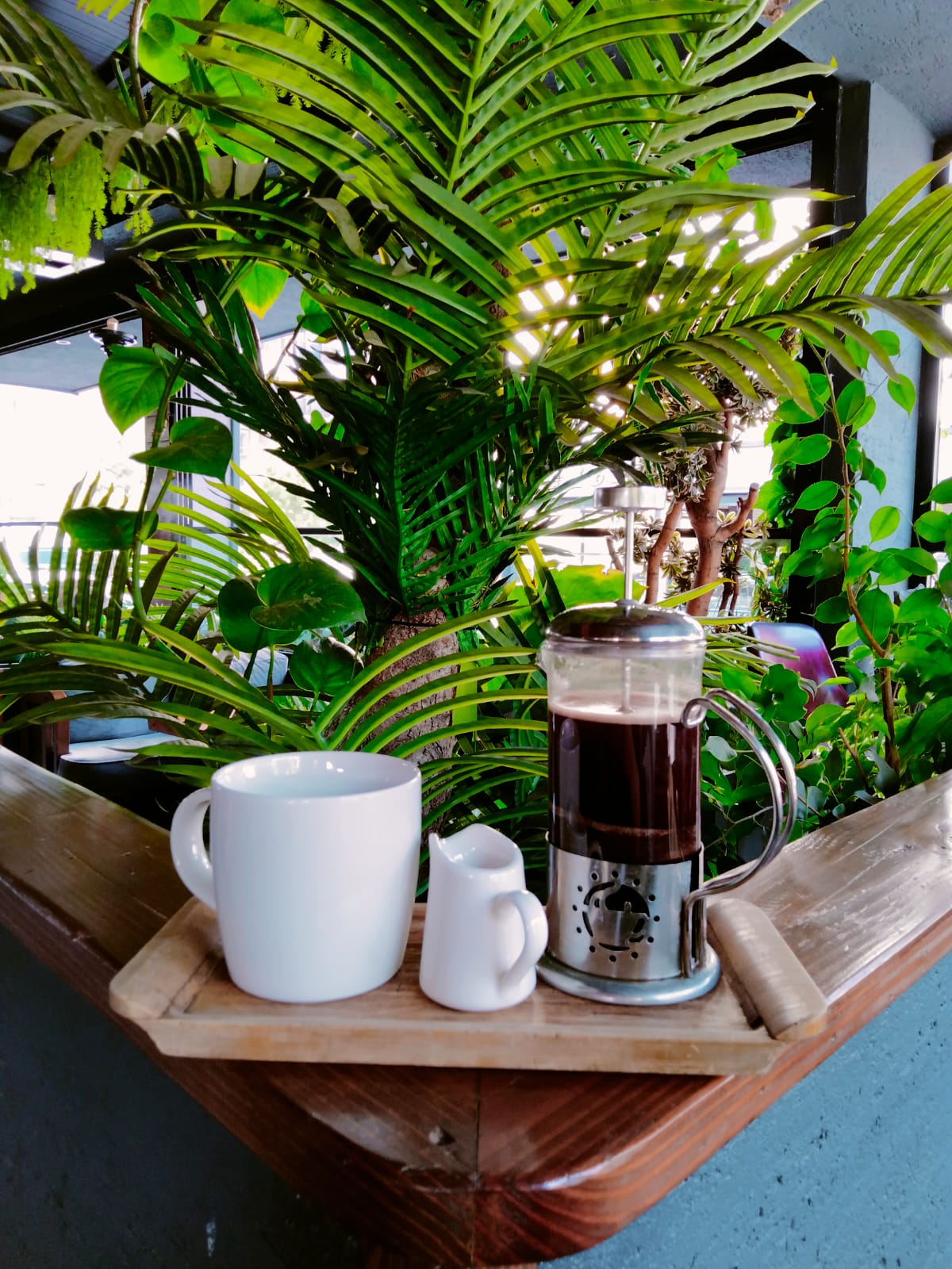 Filter Coffee with Milk