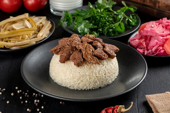 Kavurmalı Pilav