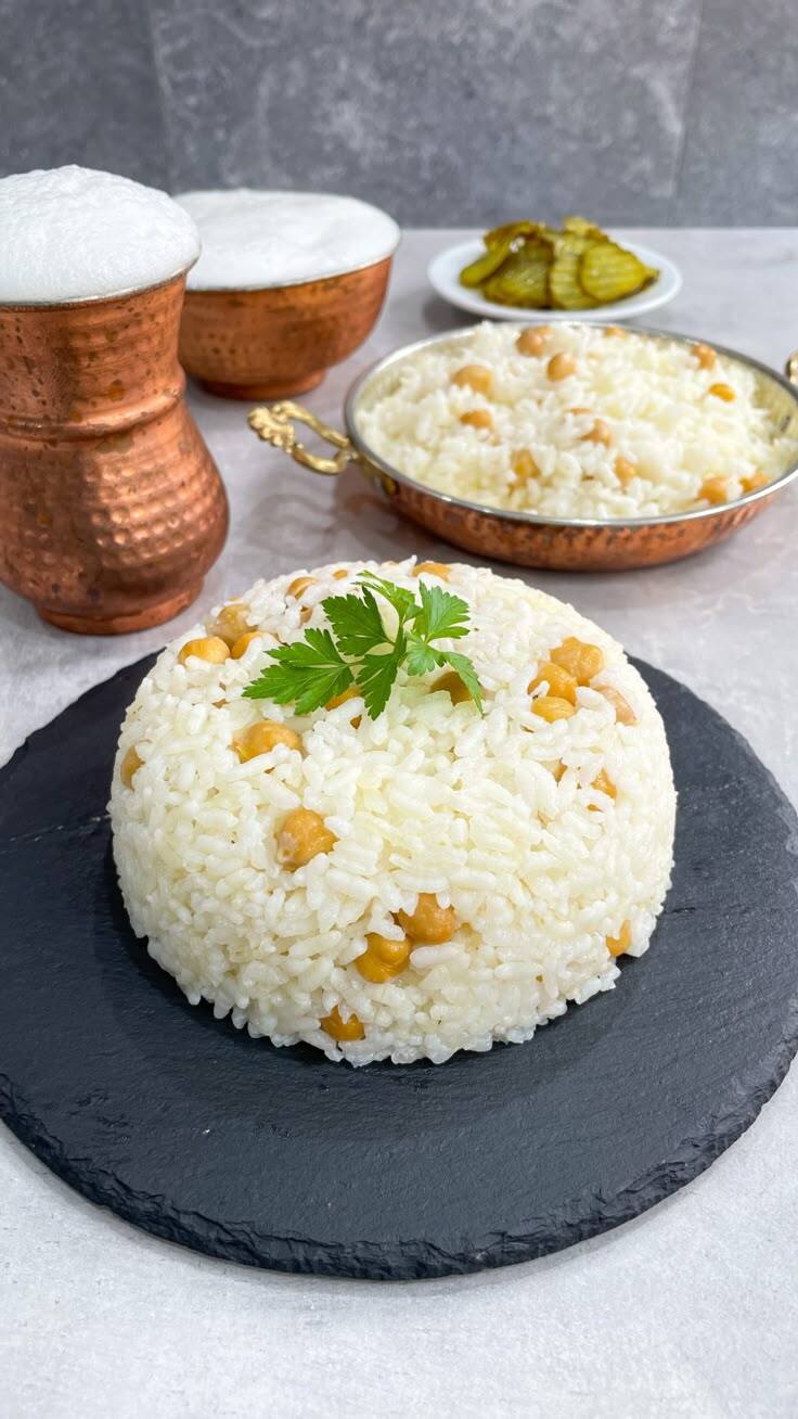 Nohutlu Pilav + Ayran