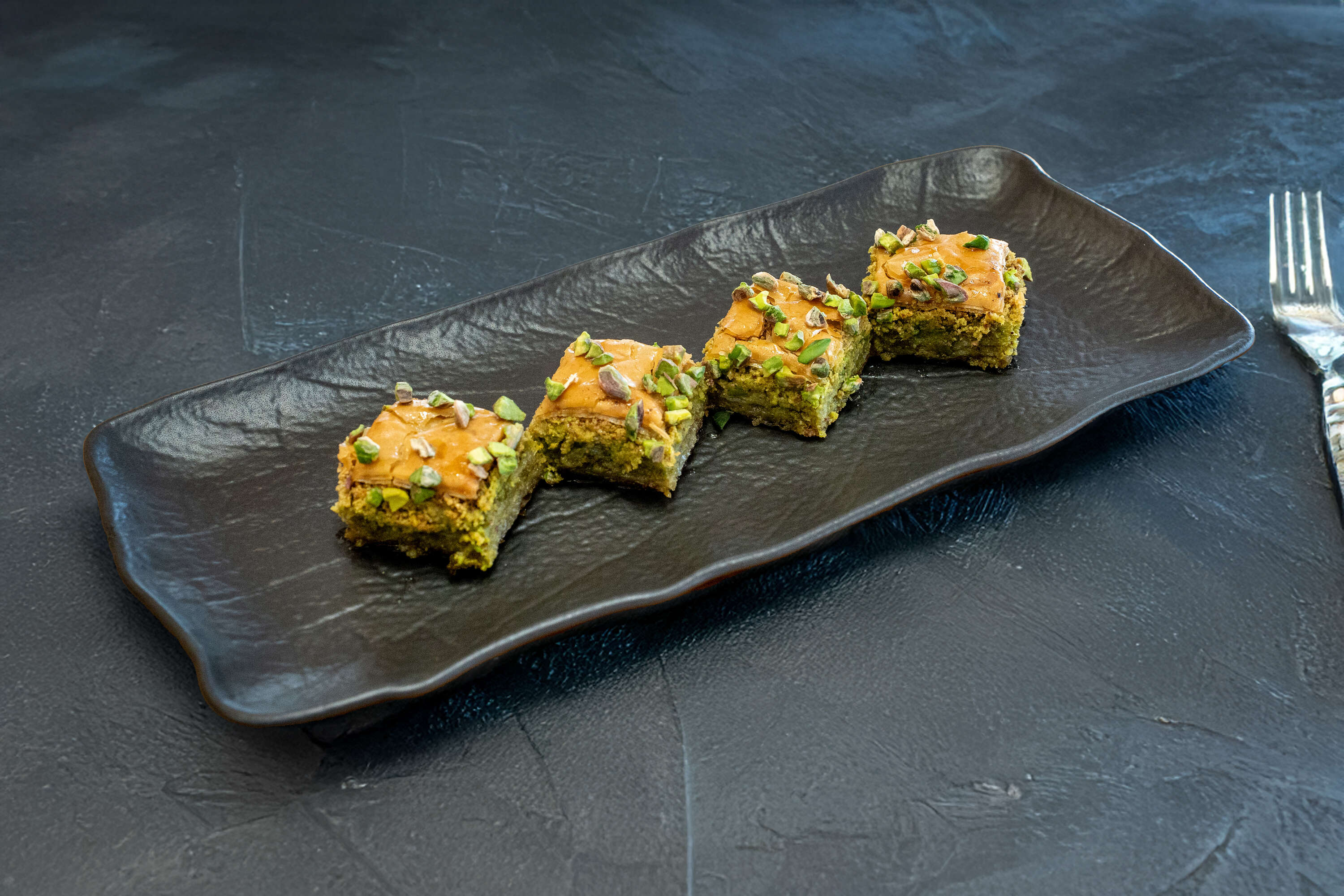 Homemade Pistachio Baklava