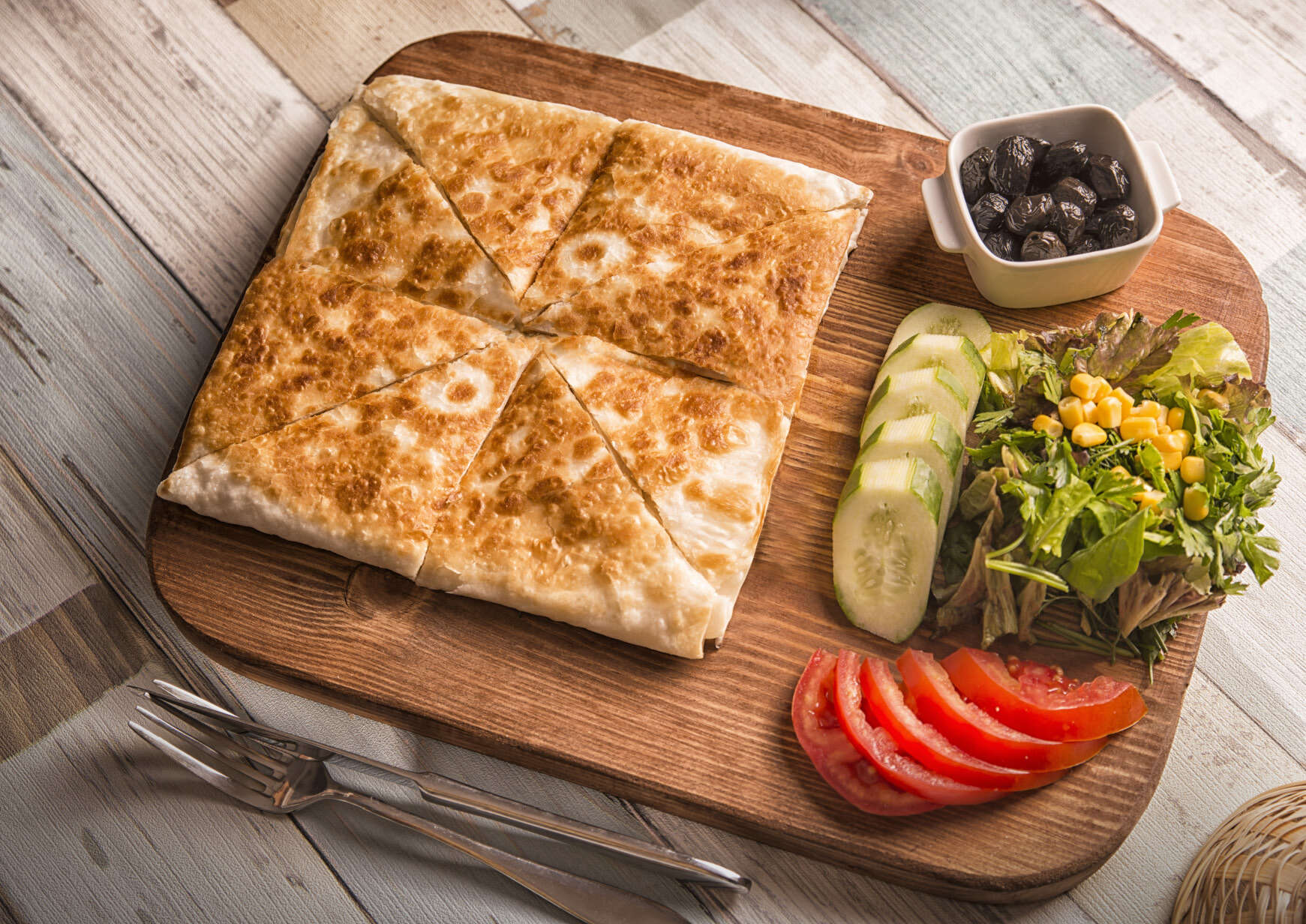 Karışık gözleme
