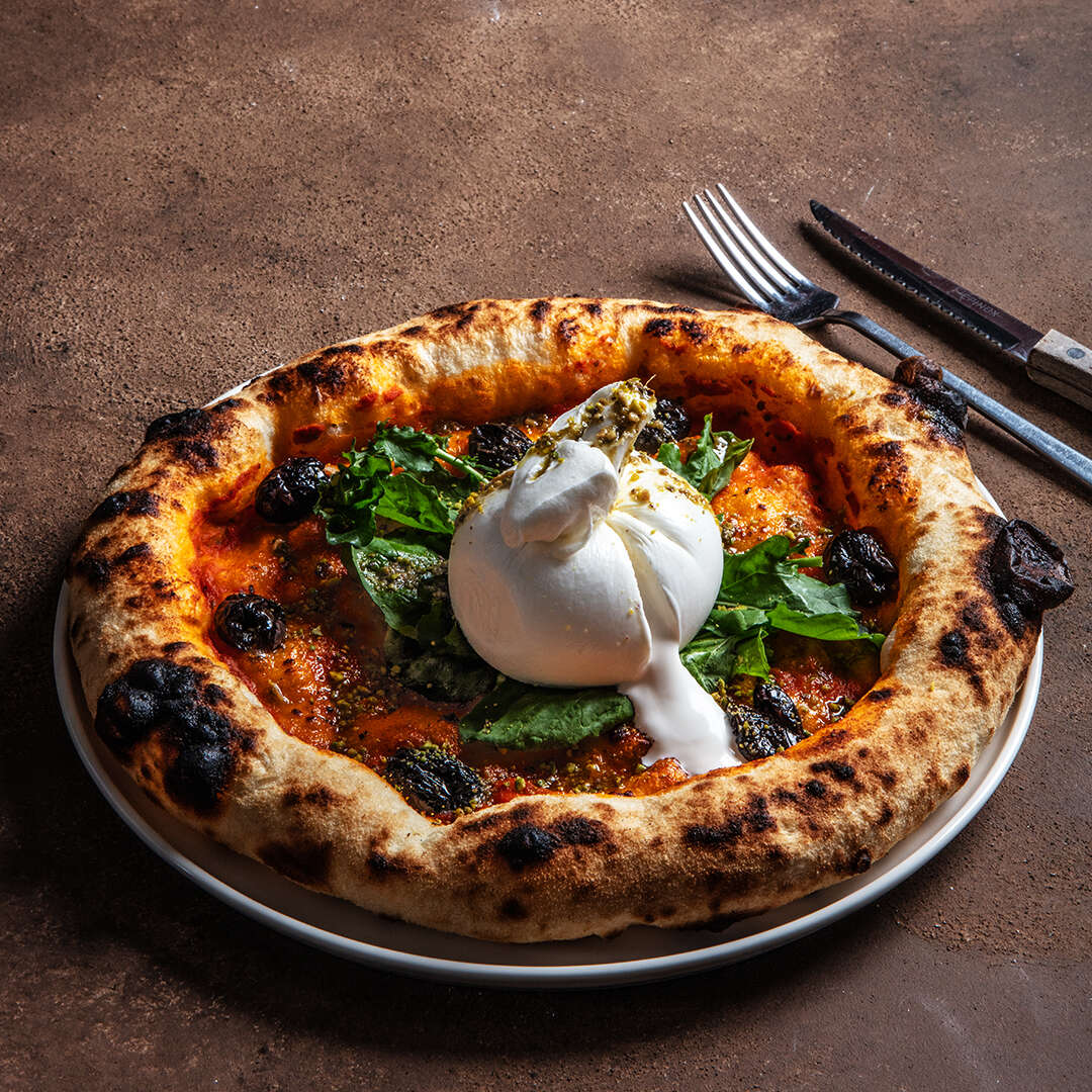 04 Pizza Pomodorini E Burrata