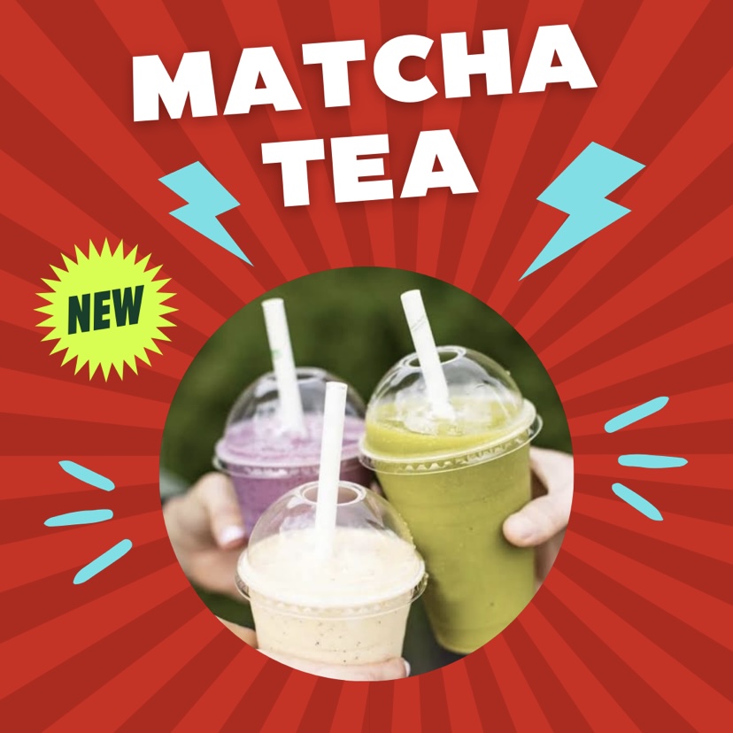 Ice Matcha Tea Latte