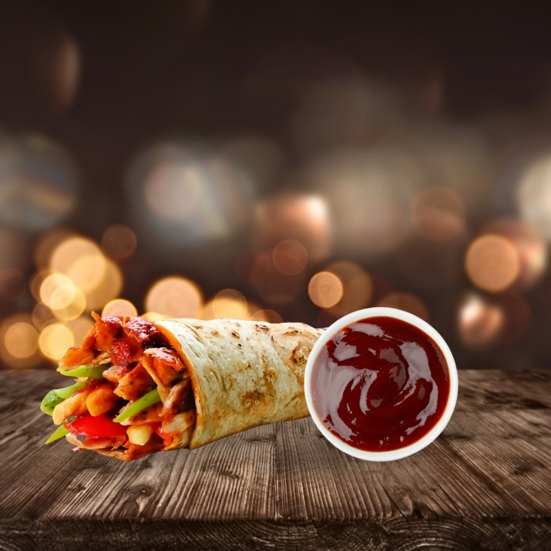 Barbekü Soslu Tavuk Dürüm