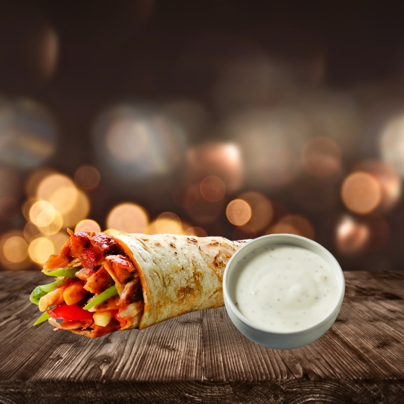 Ranch Soslu Tavuk Dürüm