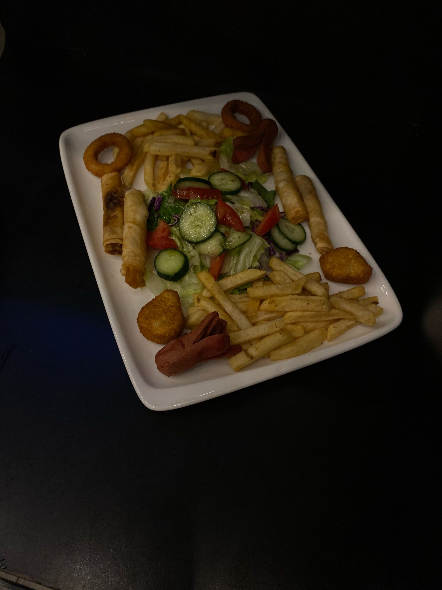 Snack platter for 2
