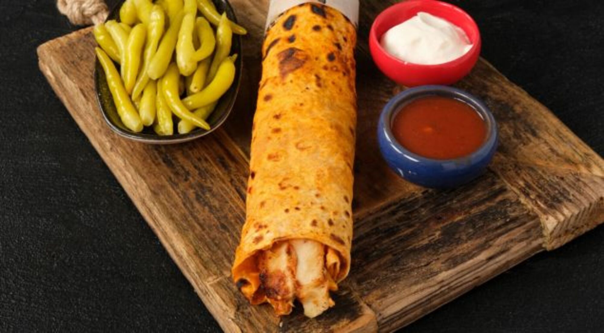 Hatay Usülü tavuk döner dürüm