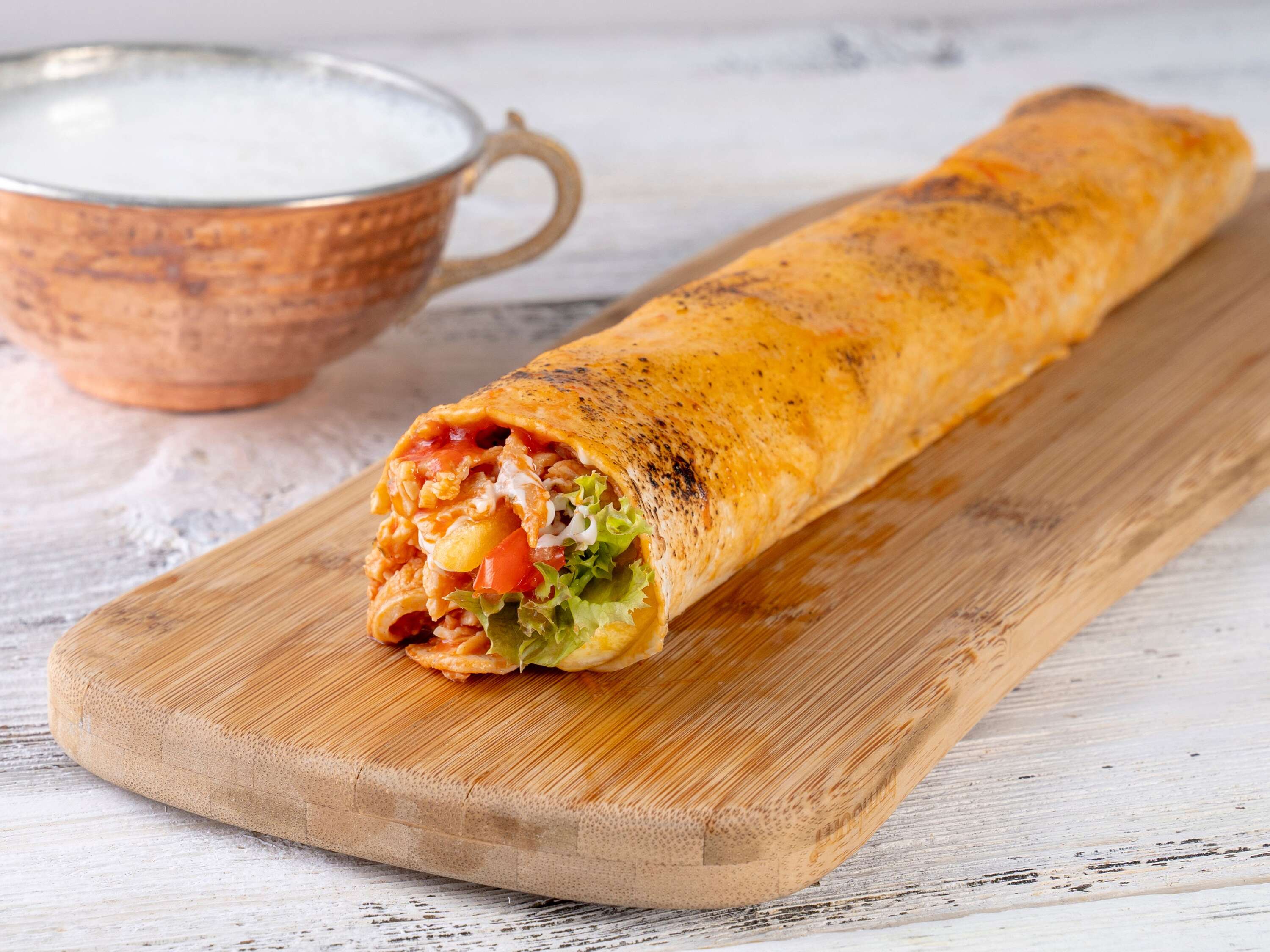 Kebap Malzemeli Tavuk döner