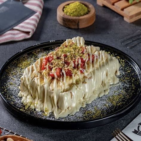 White Chocolate Waffle