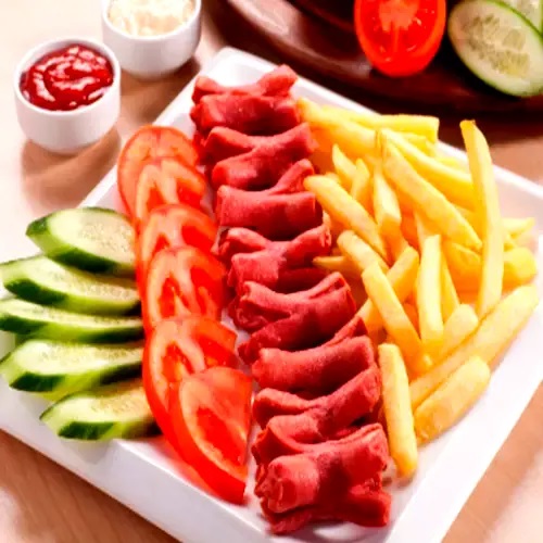 Sosis Tabağı-Sausage plate