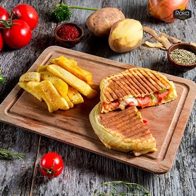 Karışık Bazlama Tost
