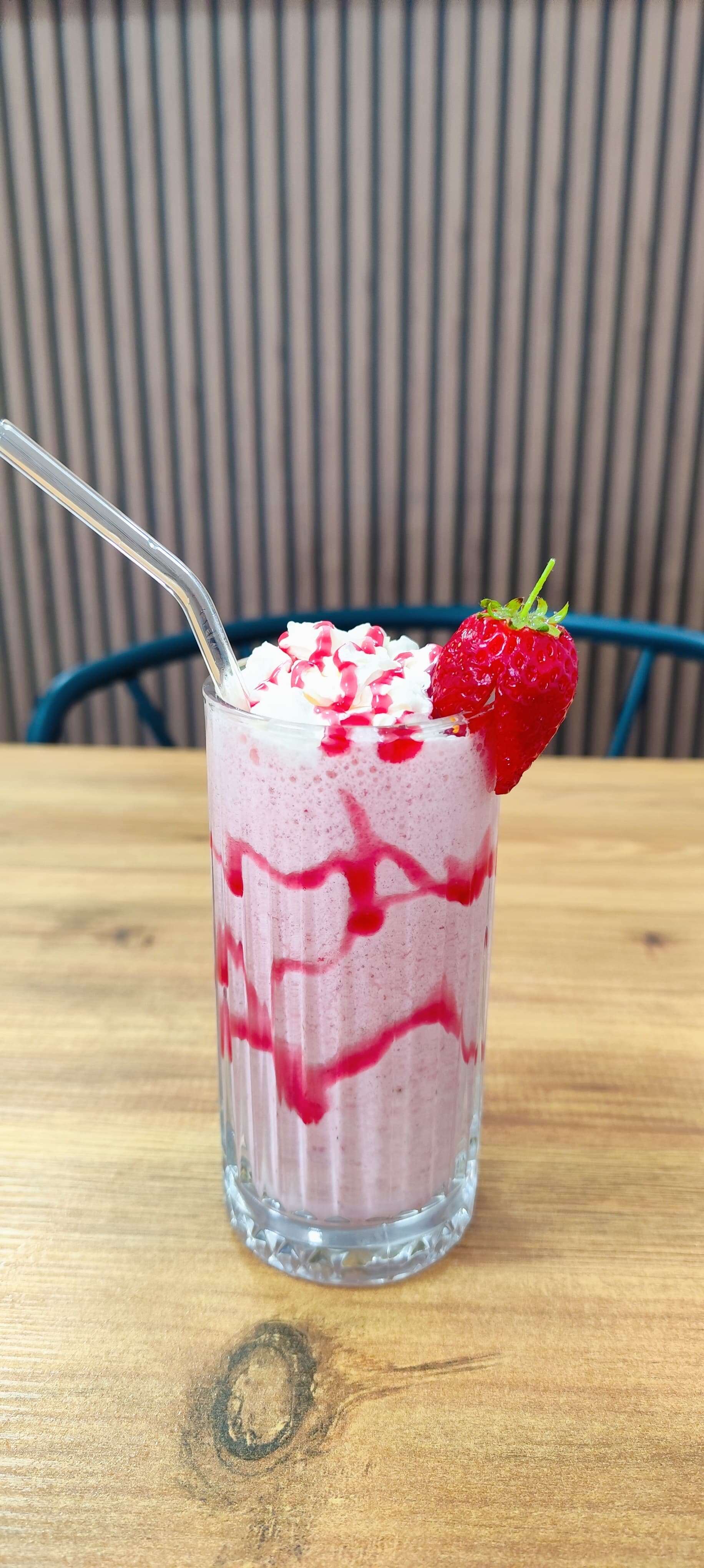 Strawberry milkshake