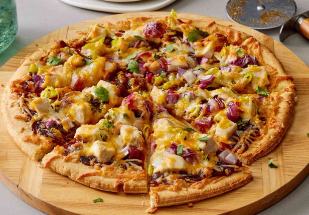 CHICKEN  WITH SPICY PIZZA