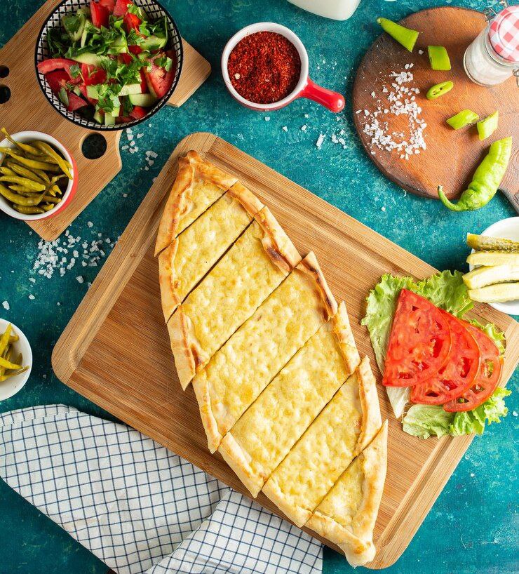 Kaşarlı Açık Pide 