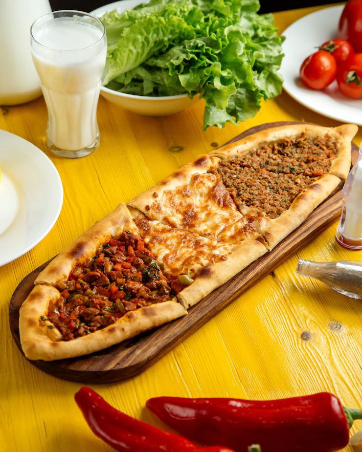 Karışık Açık Pide