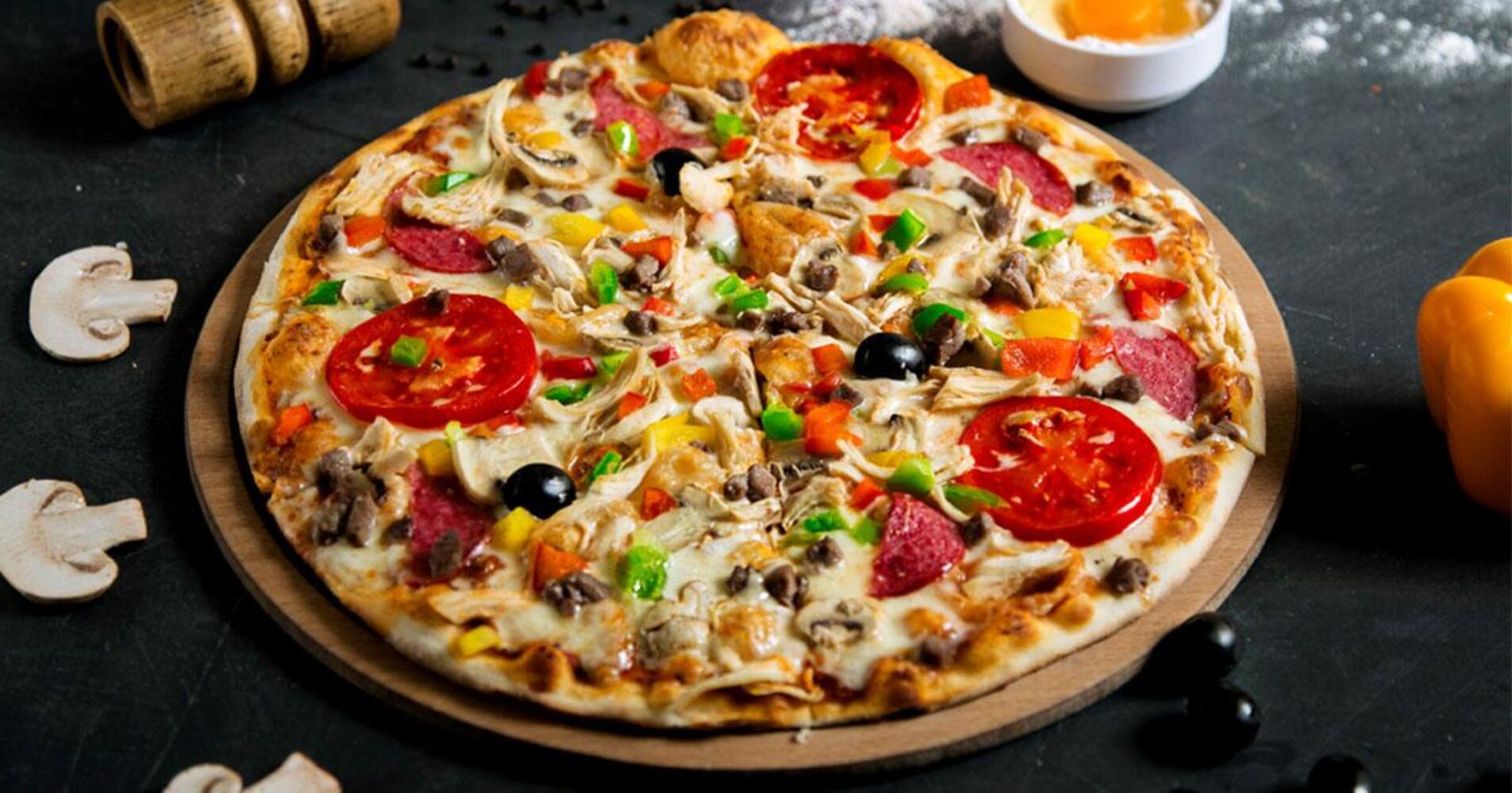 Vejeteryan Pizza