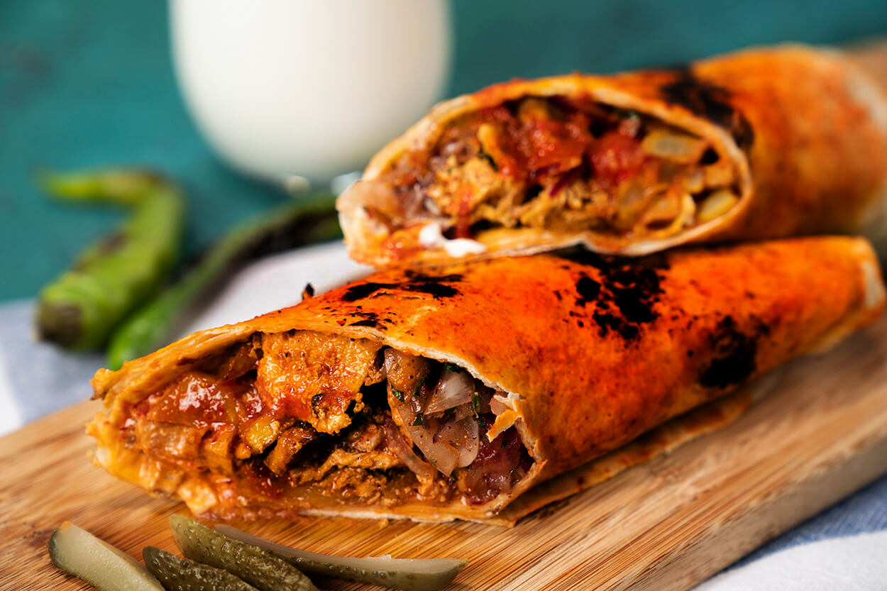 Special Hatay Sauce Chicken Kebab (Turkish style) 