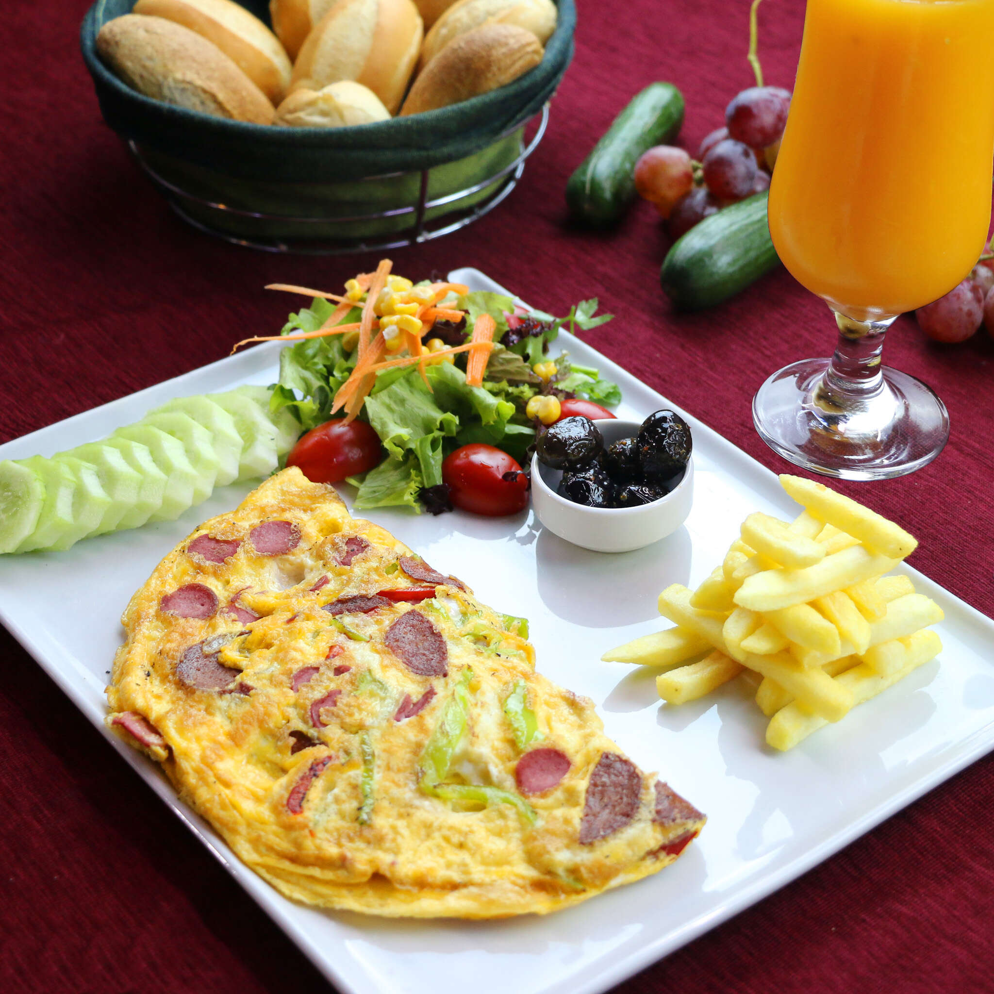 Kaşarlı Omlet