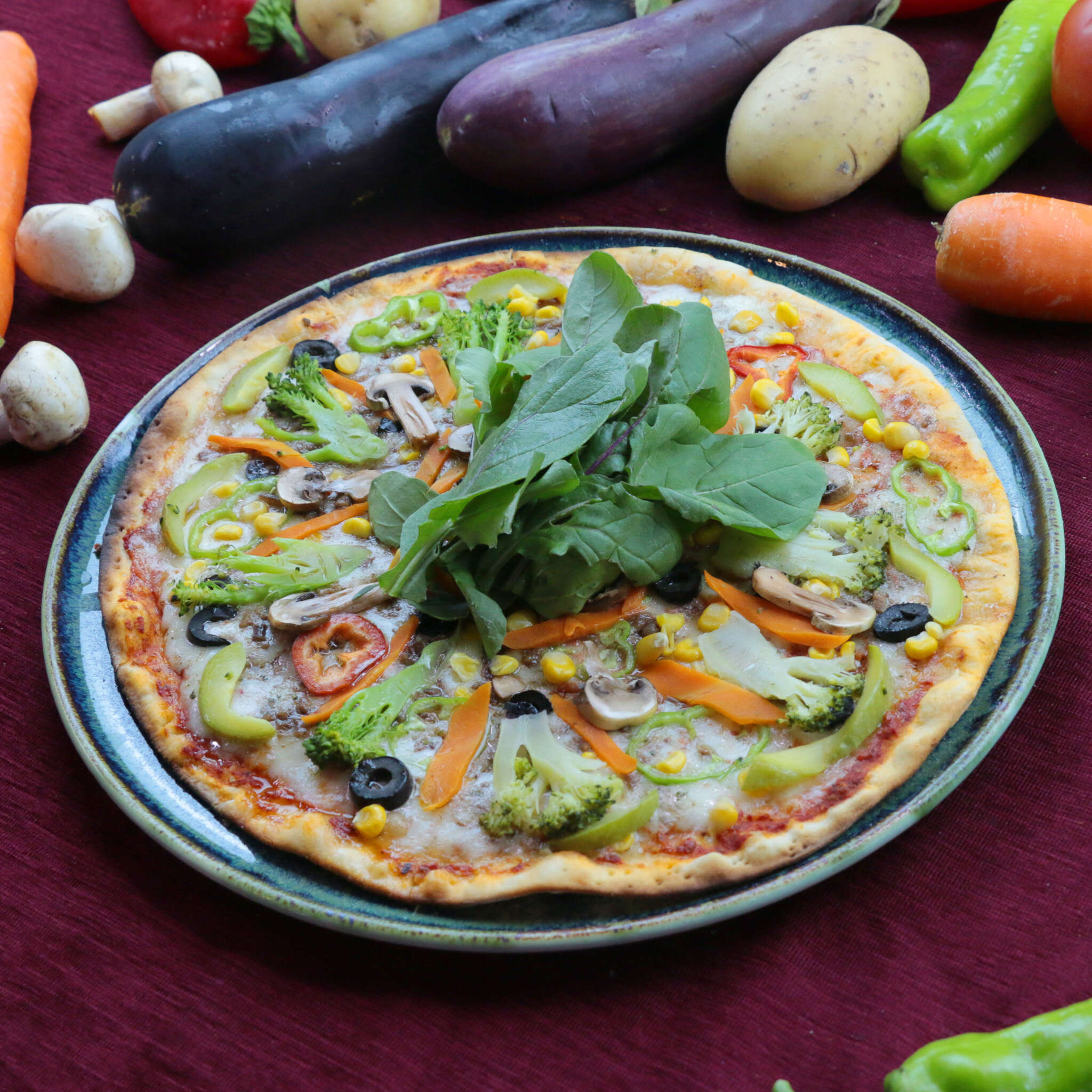 VEJETERYAN PIZZA