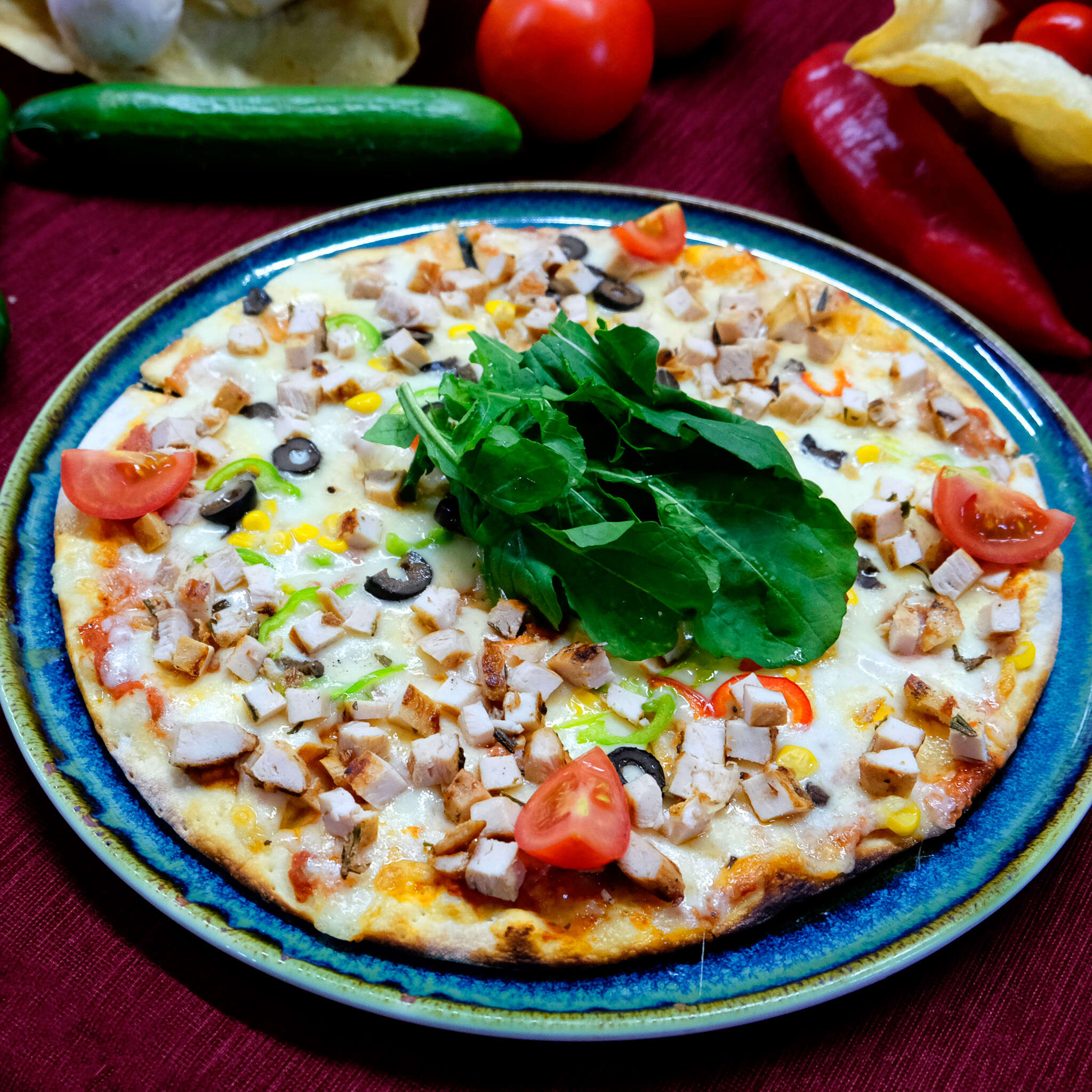 TAVUKLU PIZZA