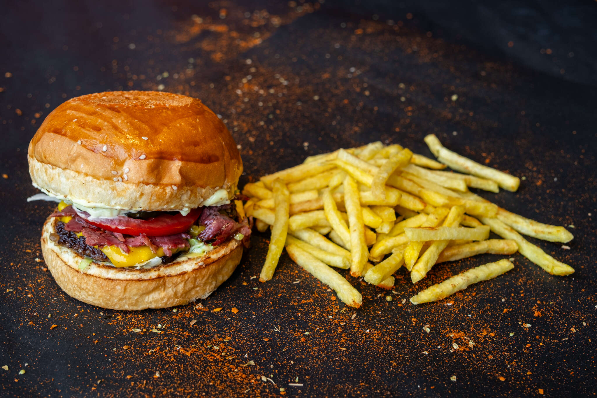 Truffle Smoked Meat Burger