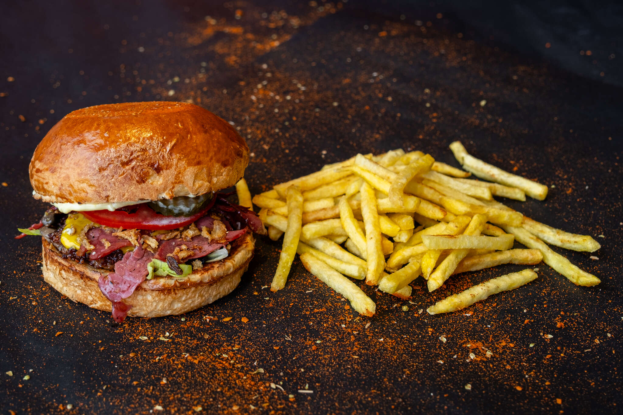 Goril Special Smoked Meat Burger