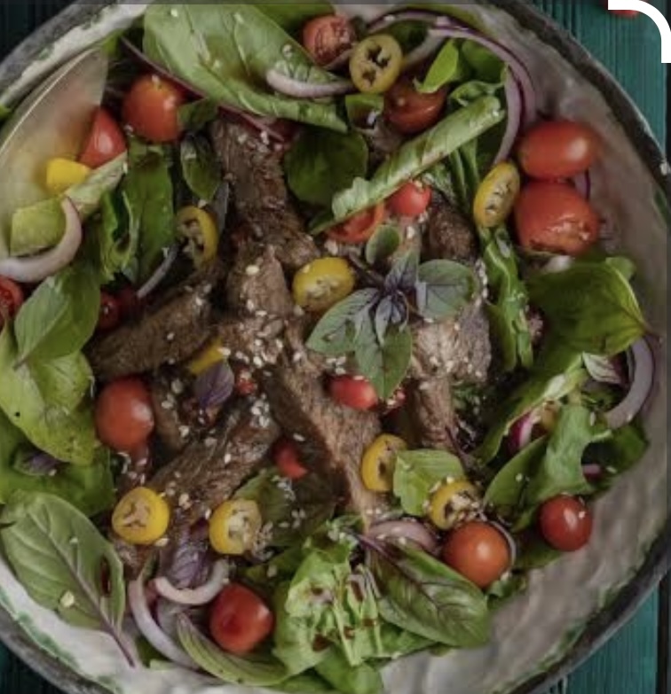 PİDEBU ETLİ SALATA
