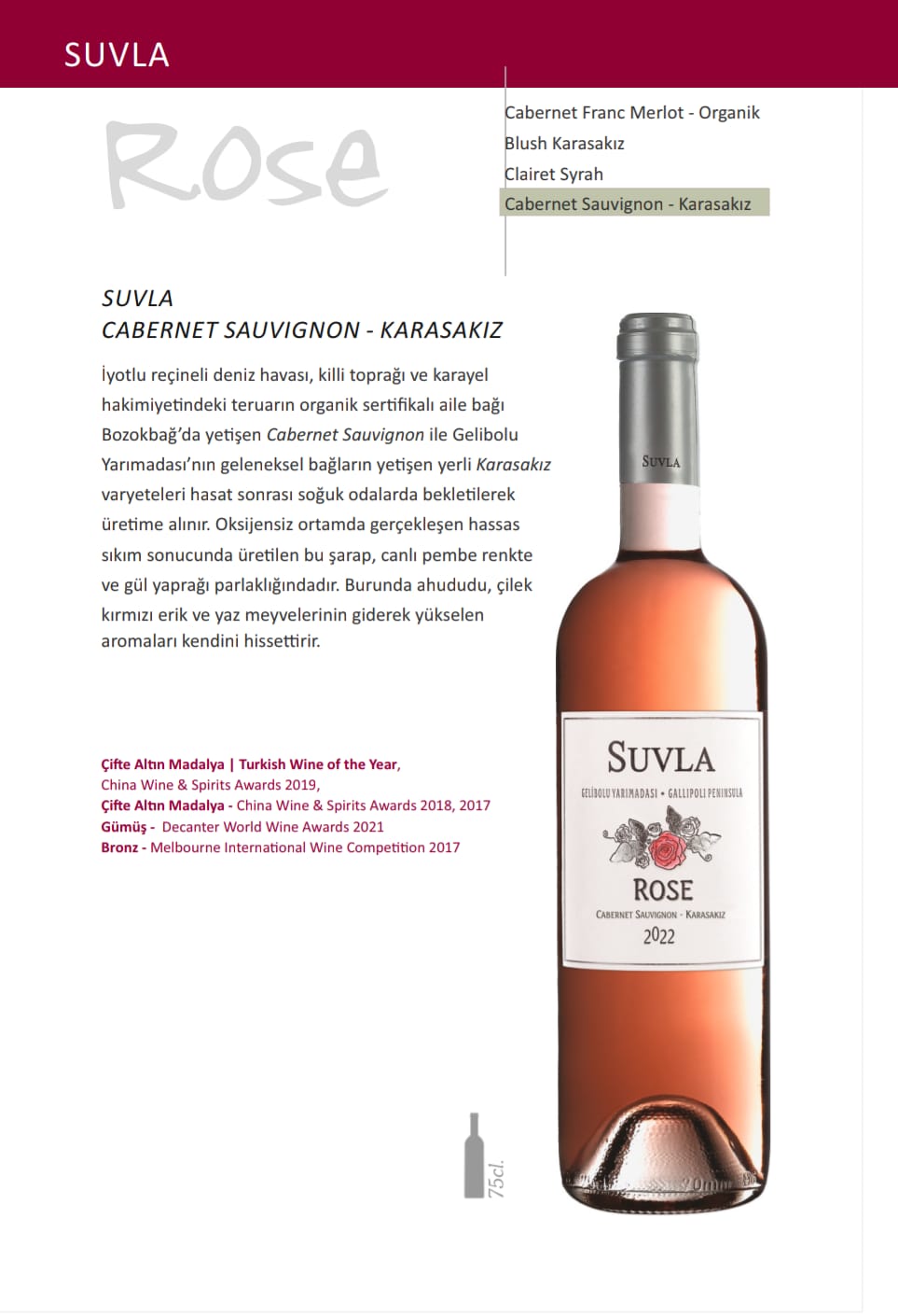 SUVLA ROSE