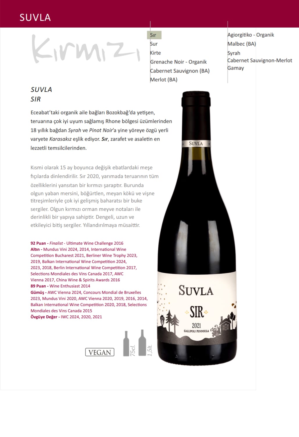 SUVLA SIR