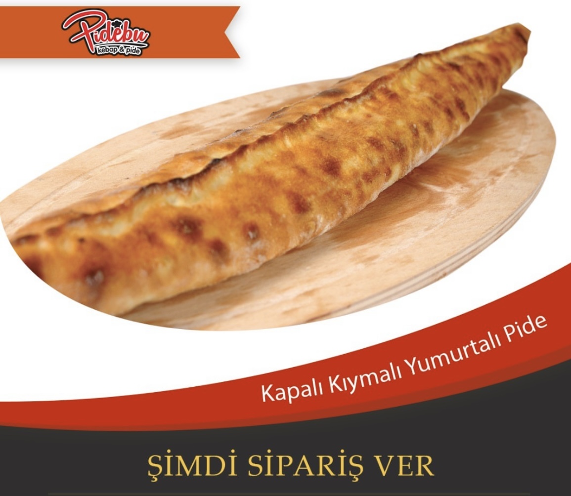 KAPALI KIYMALI YUMURTALI PİDE