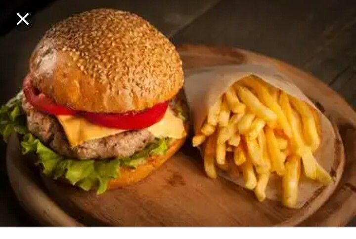 Hamburger meal
