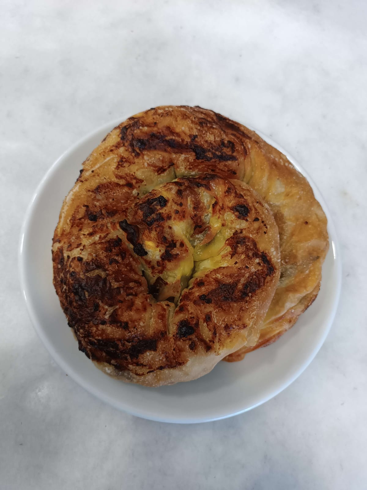 Yöresel otlu börek 