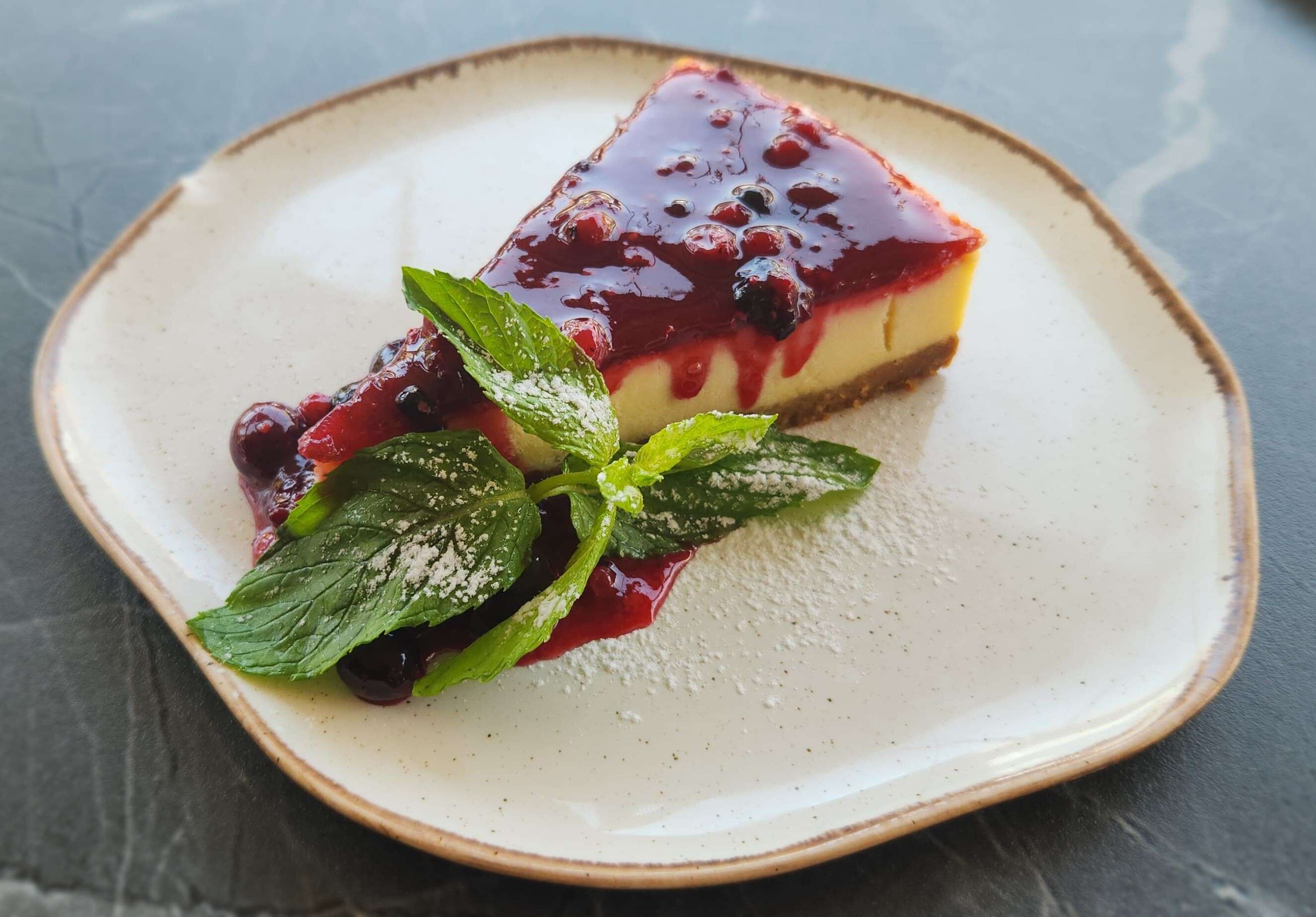 Frambuazlı Cheesecake