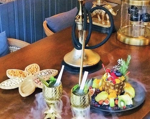 Hookah + Mixed Snacks Plate