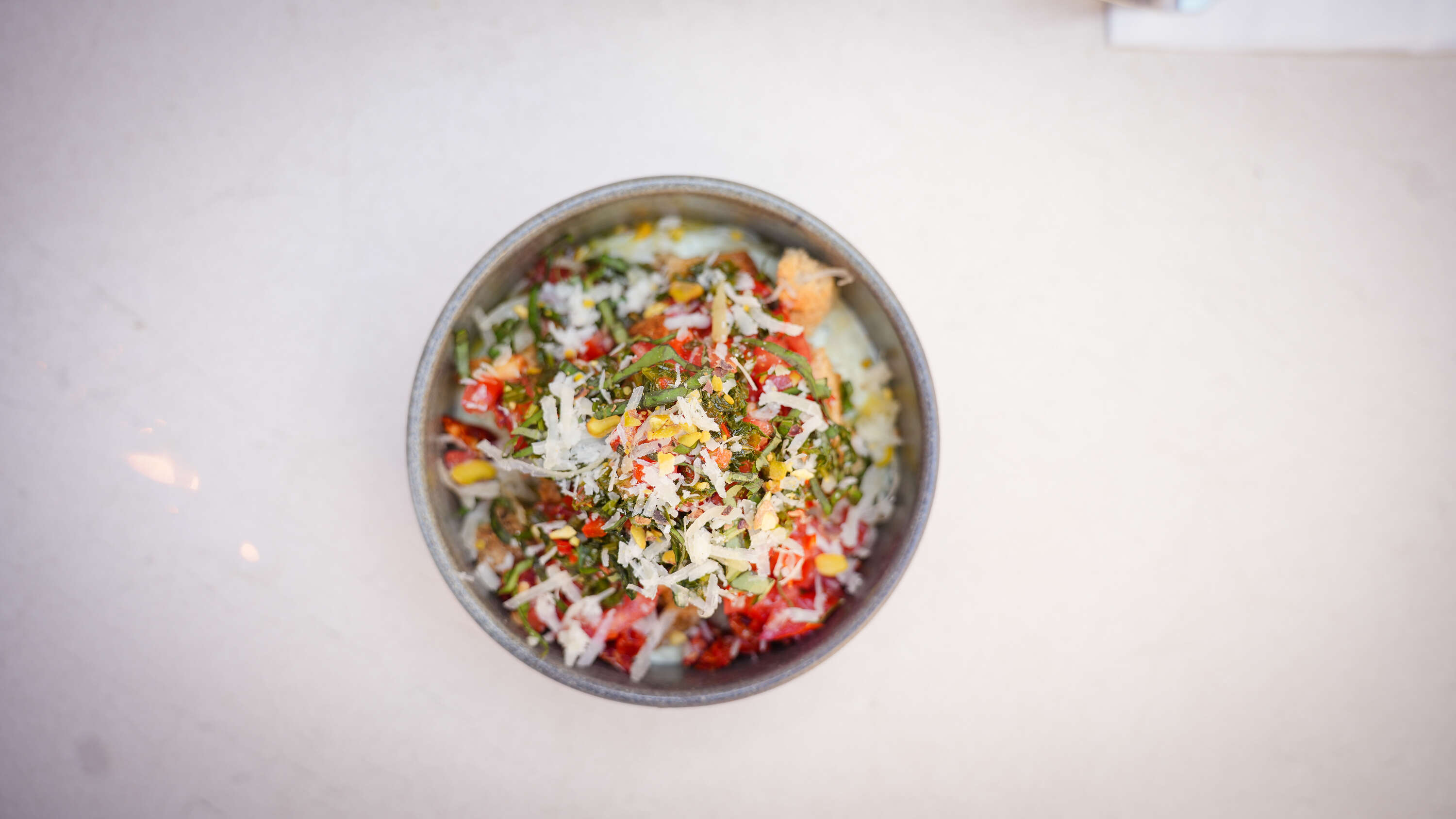 Baby Chimichurri Bruschetta