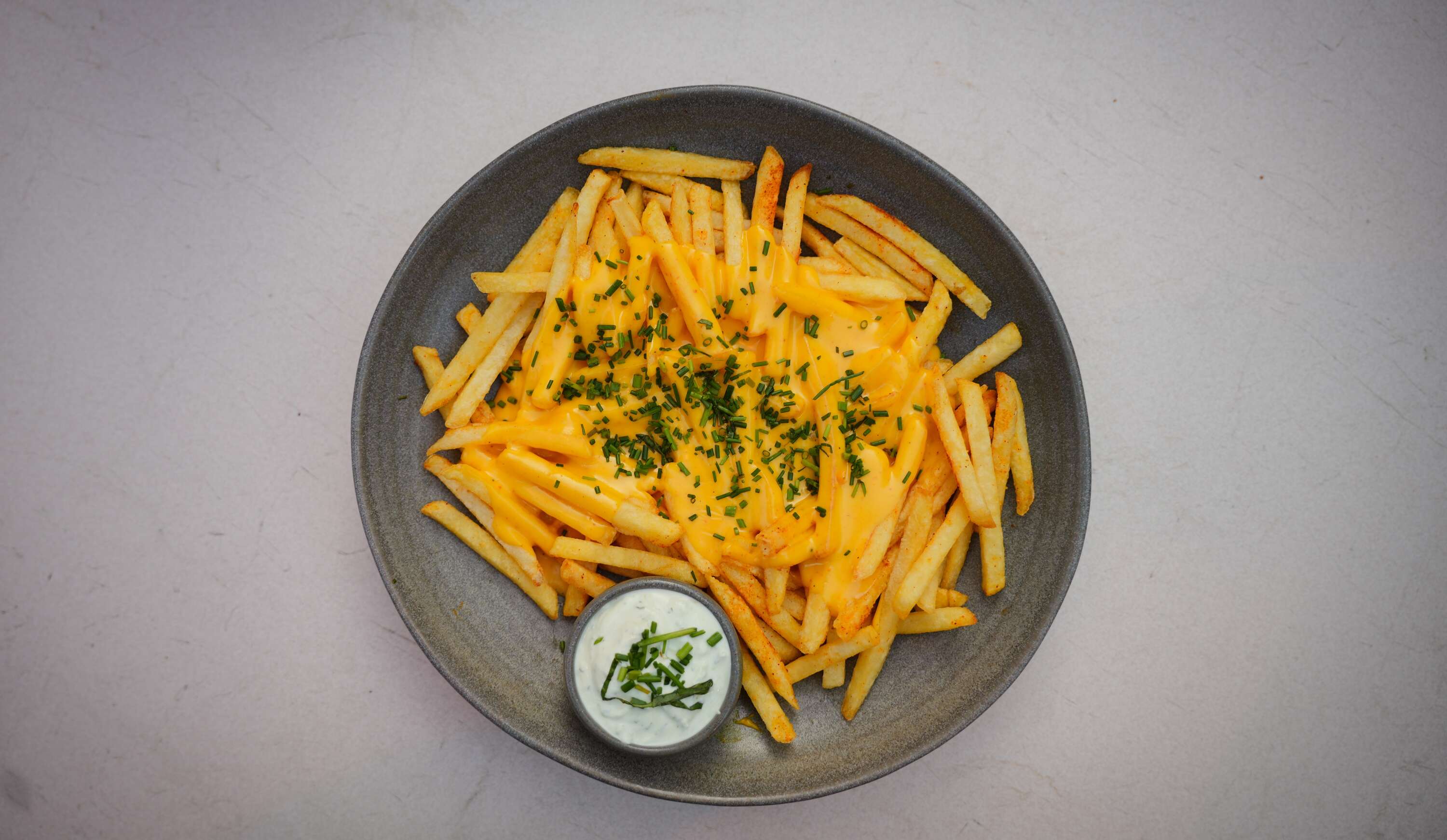 Cheddarlı Patates Kızartması