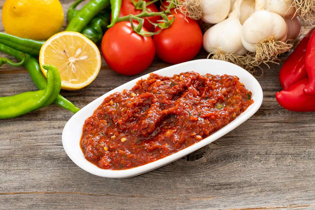 Acılı Ezme-Spicy Paste