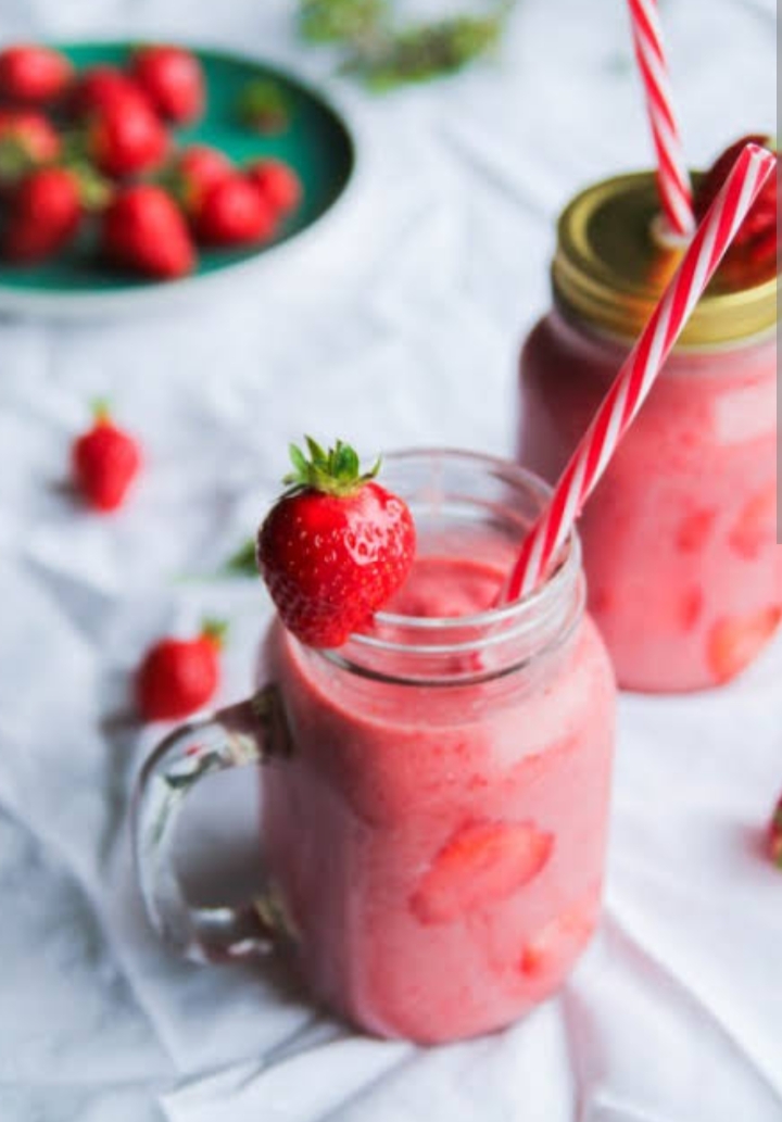 Aromalı milkshake