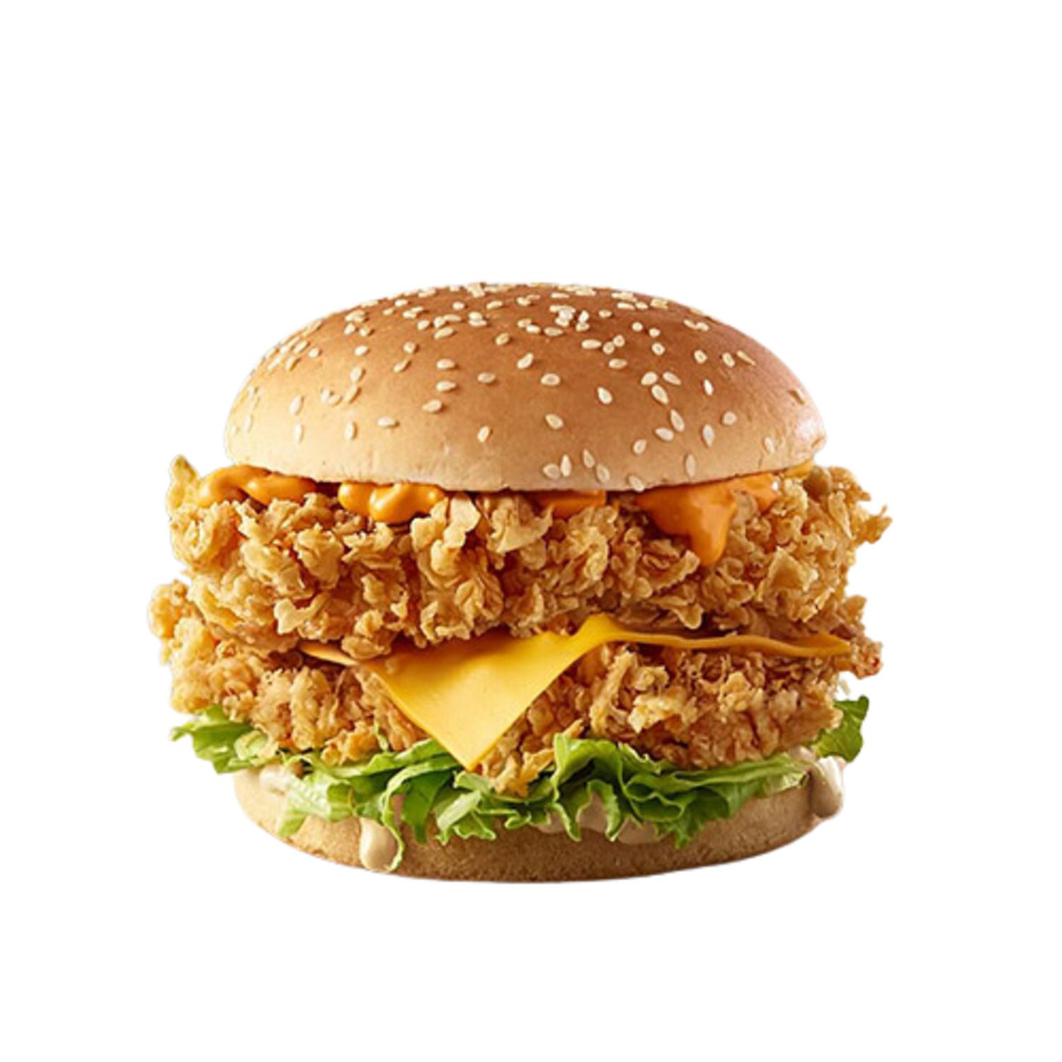 Double Çıtır Tavuk Burger