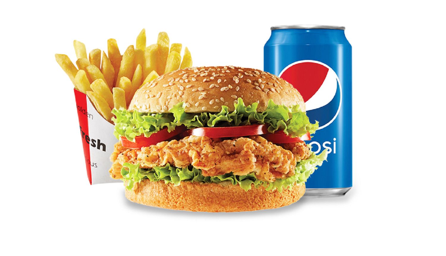 Çıtır Tavuk Burger Menü
