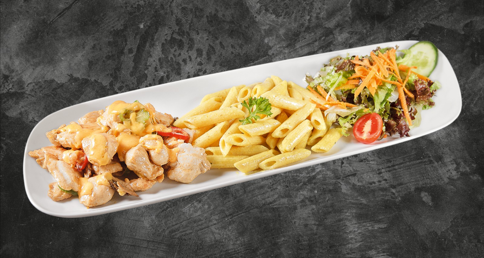 Chicken with Cheddar Sauce