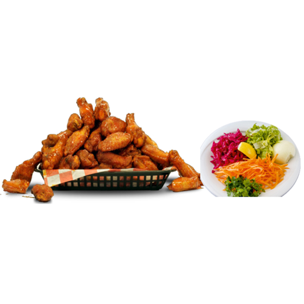 1 KG Kanat + Salata + Ezme