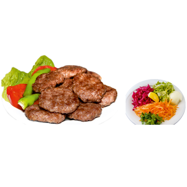 1 KG Köfte + Salata + Ezme